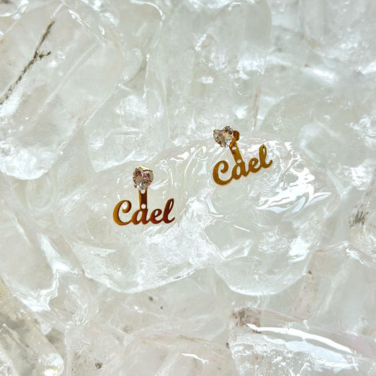Angeline Personalized Earrings